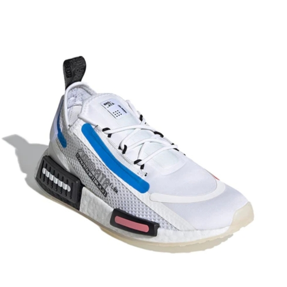 Nwt Adidas NMD_R1 Spectoo 'Cloud White' FZ3209 womens size 5 - Picture 5 of 12